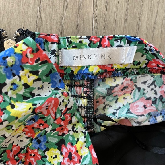Floral MINKPINK Strapless Mini Dress - Picture 5 of 8